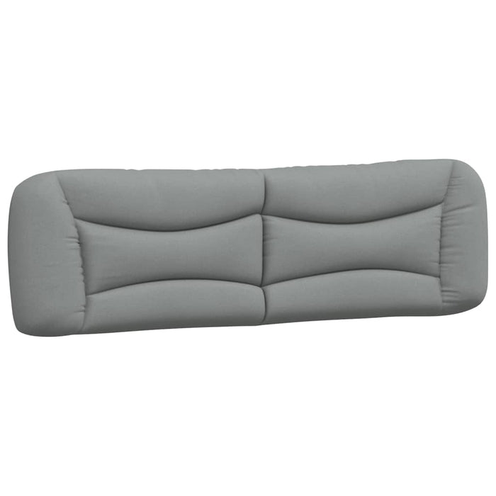 Pernă tăblie de pat, gri deschis, 193 cm, material textil - WALTI WALTI