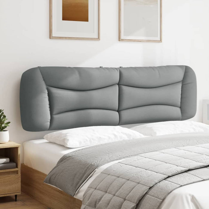Pernă tăblie de pat, gri deschis, 193 cm, material textil - WALTI WALTI