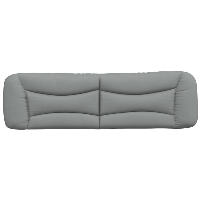 Pernă tăblie de pat, gri deschis, 193 cm, material textil - WALTI WALTI