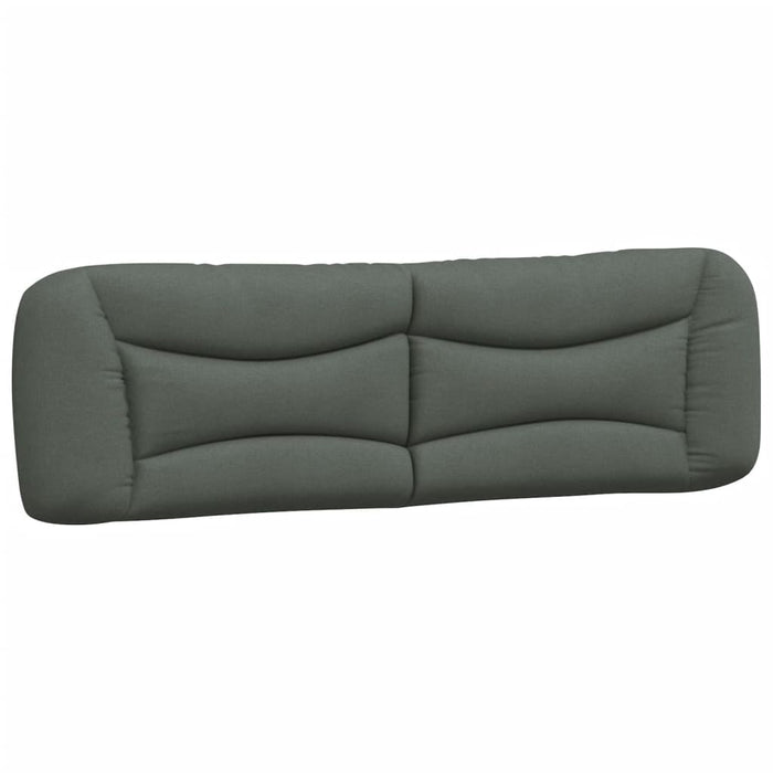 Pernă pentru tăblie de pat, Hvar, gri închis, 193 cm, material textil WALTI