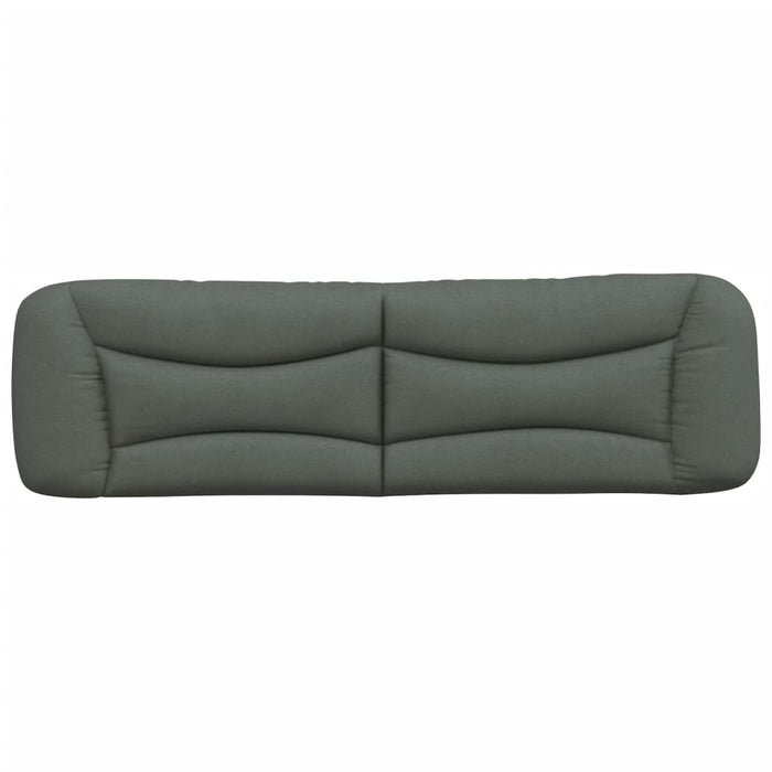 Pernă pentru tăblie de pat, Hvar, gri închis, 193 cm, material textil WALTI