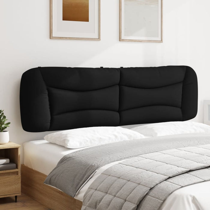 Pernă pentru tăblie pat, Hvar, negru, 193 cm, piele artificială WALTI
