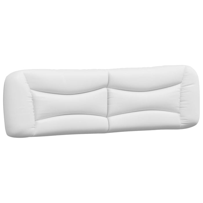 Pernă pentru tăblie pat, Hvar, alb, 193 cm, piele artificială WALTI