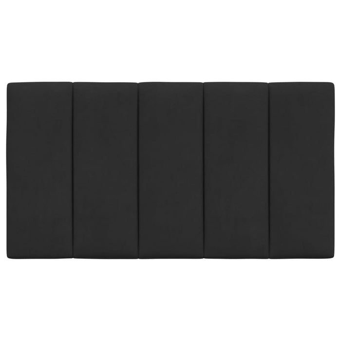 Pernă tăblie de pat, negru, 80 cm, catifea - WALTI WALTI