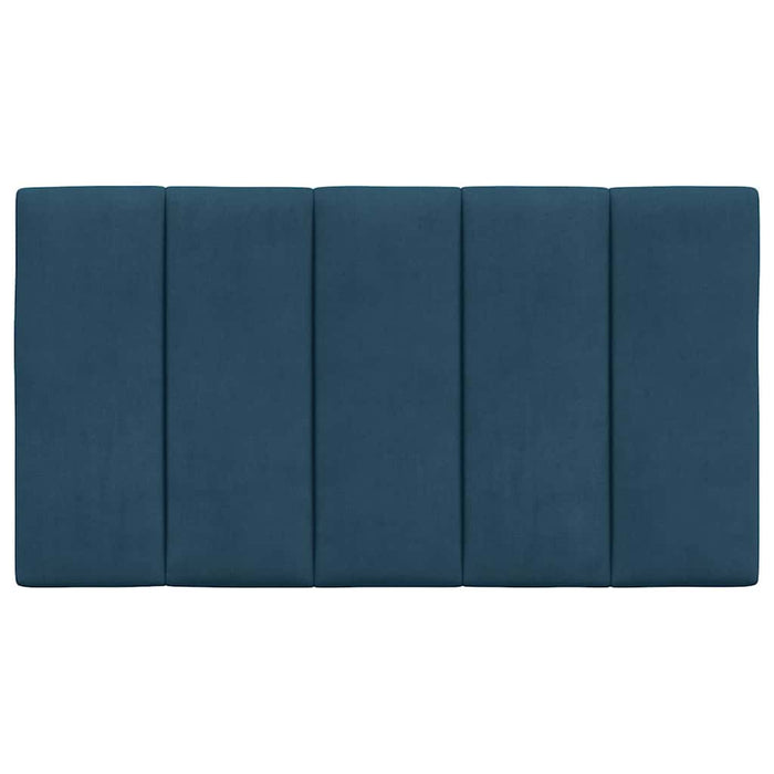 Pernă tăblie de pat, Hanko, albastru, 90 cm, catifea WALTI