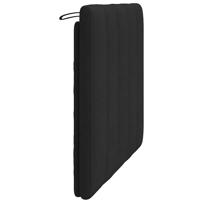 Pernă tăblie de pat, Hanko, negru, 100 cm, catifea WALTI