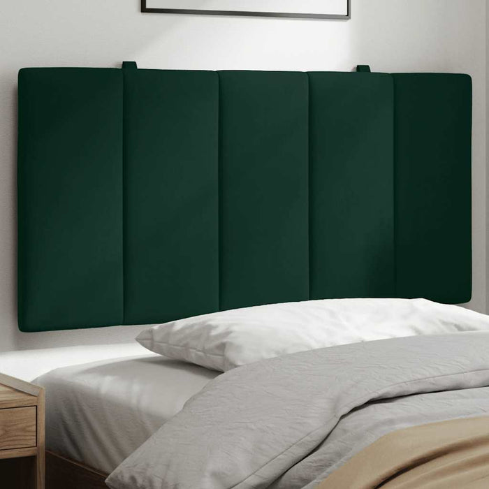 Pernă tăblie de pat, Hanko, verde, 100 cm, catifea WALTI