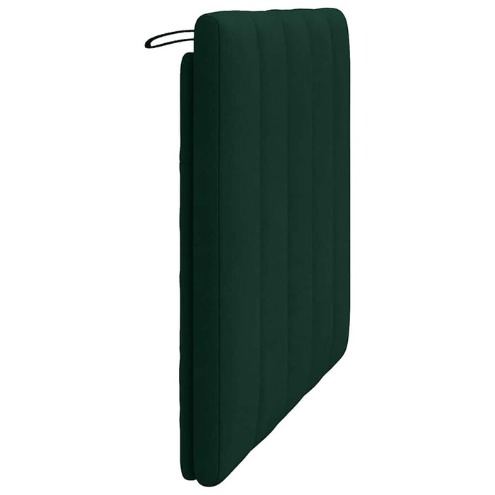 Pernă tăblie de pat, Hanko, verde, 100 cm, catifea WALTI