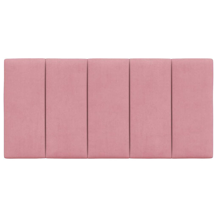 Pernă tăblie de pat, Hanko, roz, 100 cm, catifea WALTI