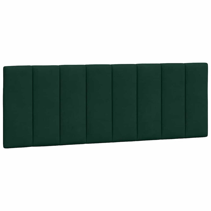 Pernă tăblie de pat, Hanko, verde, 120 cm, catifea WALTI