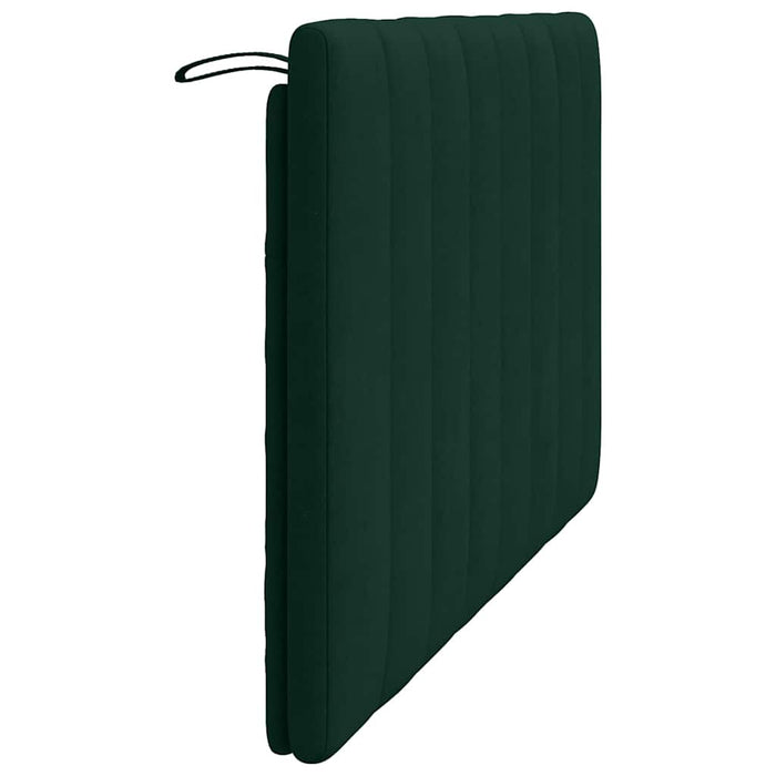 Pernă tăblie de pat, Hanko, verde, 120 cm, catifea WALTI