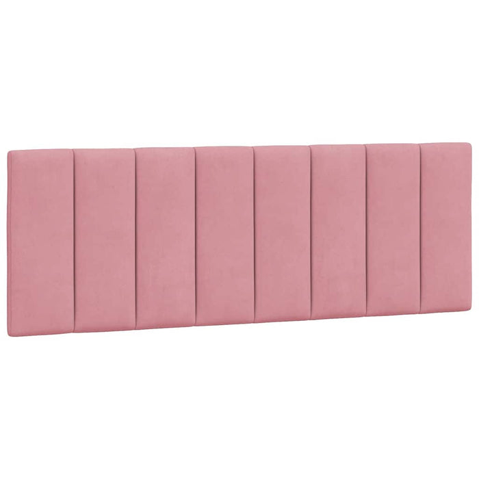 Pernă tăblie de pat, Hanko, roz, 120 cm, catifea WALTI