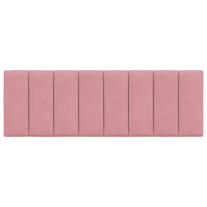 Pernă tăblie de pat, Hanko, roz, 120 cm, catifea WALTI