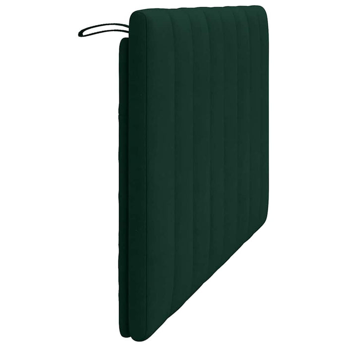 Pernă tăblie de pat, Hanko, verde, 140 cm, catifea WALTI