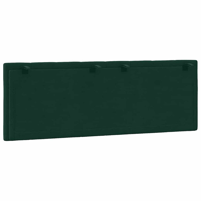 Pernă tăblie de pat, Hanko, verde, 140 cm, catifea WALTI