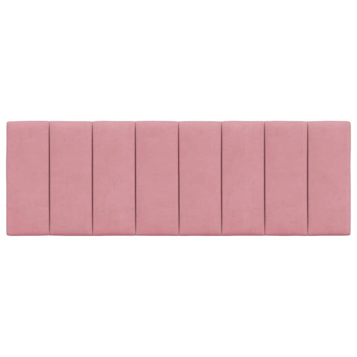 Pernă tăblie de pat, Hanko, roz, 140 cm, catifea WALTI