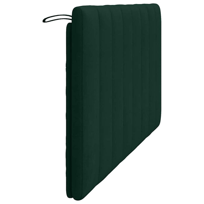 Pernă tăblie de pat, Hanko, verde, 160 cm, catifea WALTI