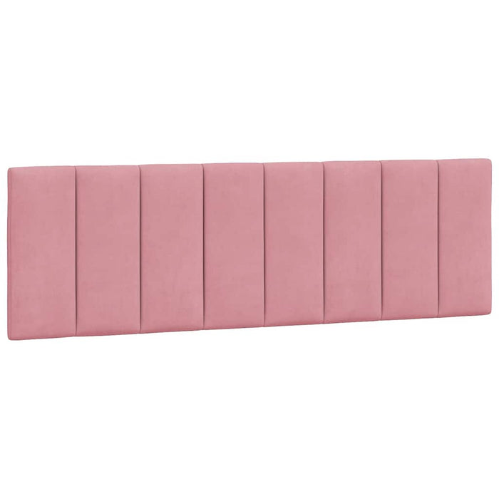Pernă tăblie de pat, Hanko, roz, 160 cm, catifea WALTI