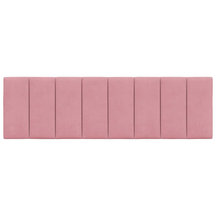 Pernă tăblie de pat, Hanko, roz, 160 cm, catifea WALTI