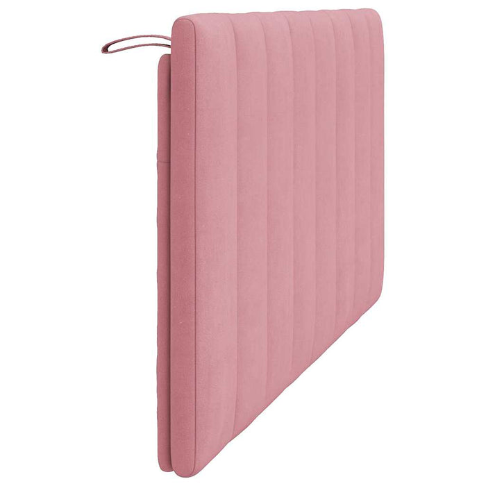 Pernă tăblie de pat, Hanko, roz, 160 cm, catifea WALTI