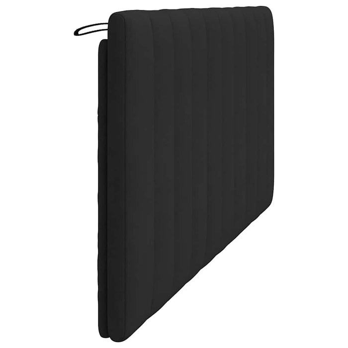 Pernă tăblie de pat, Hanko, negru, 180 cm, catifea WALTI