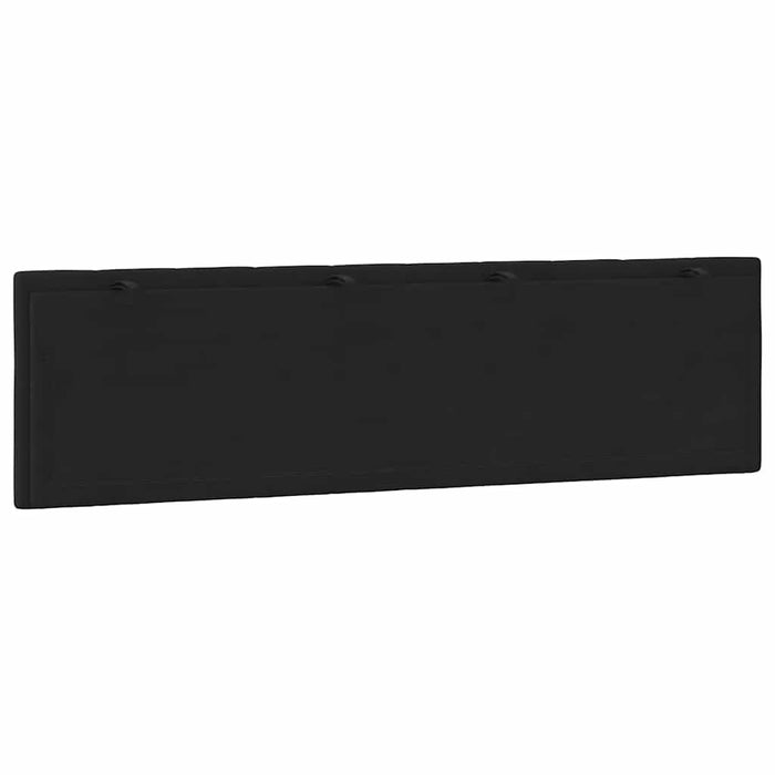 Pernă tăblie de pat, Hanko, negru, 180 cm, catifea WALTI