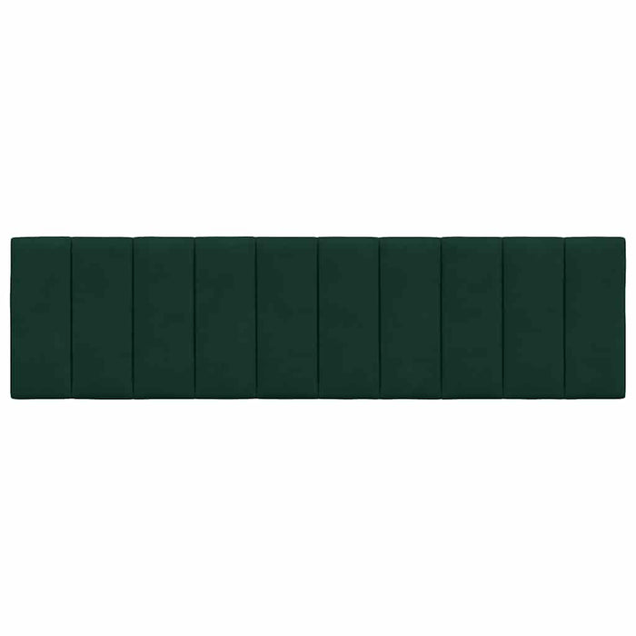 Pernă tăblie de pat, Hanko, verde, 180 cm, catifea WALTI