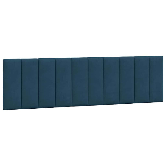 Pernă tăblie de pat, Hanko, albastru, 180 cm, catifea WALTI