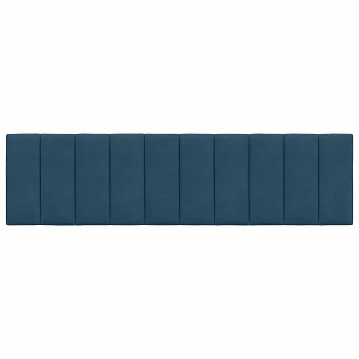 Pernă tăblie de pat, Hanko, albastru, 180 cm, catifea WALTI