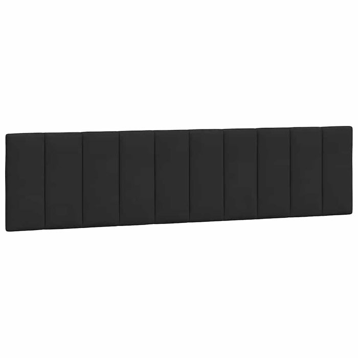 Pernă tăblie de pat, Hanko, negru, 200 cm, catifea WALTI