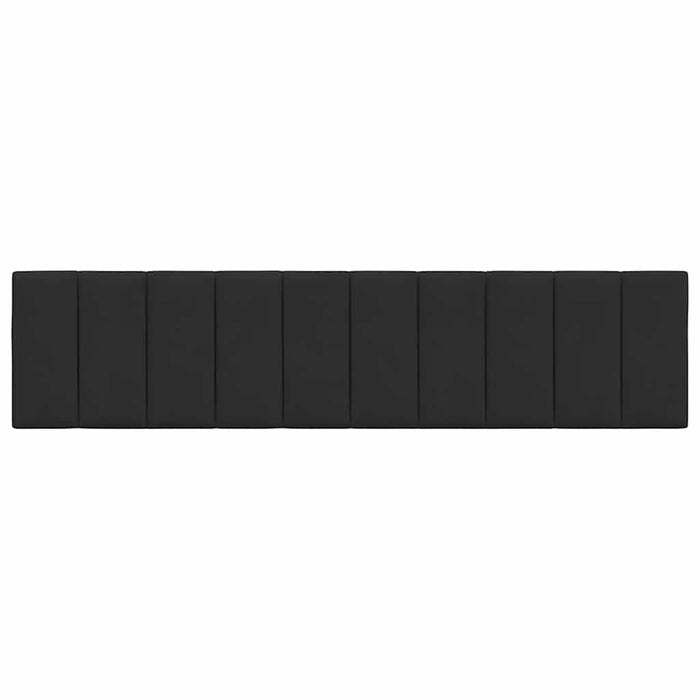 Pernă tăblie de pat, Hanko, negru, 200 cm, catifea WALTI