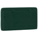 Pernă tăblie de pat, verde, 80 cm, catifea - WALTI WALTI