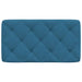 Pernă tăblie de pat, albastru, 90 cm, catifea - WALTI WALTI