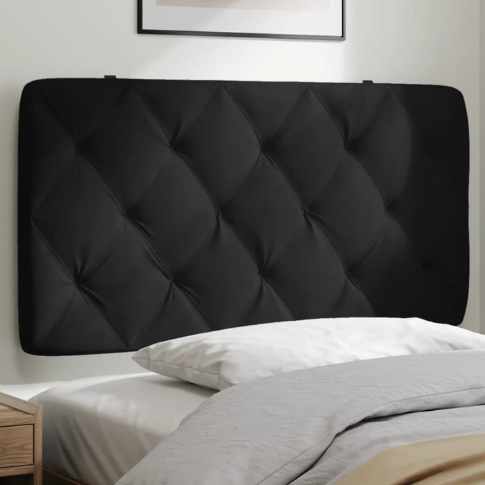 Pernă tăblie de pat, negru, 100 cm, catifea - WALTI WALTI