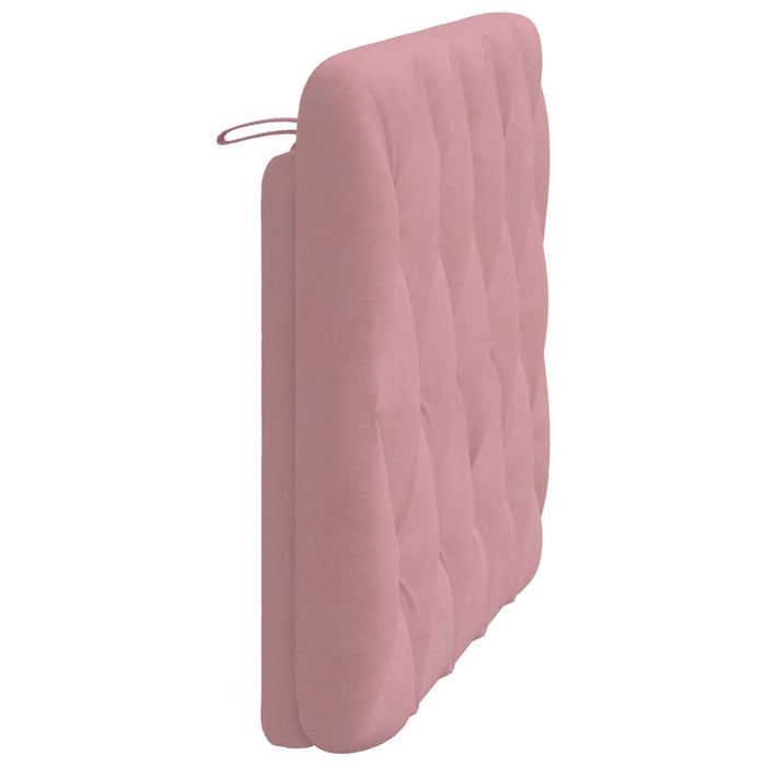 Pernă tăblie de pat, roz, 100 cm, catifea - WALTI WALTI