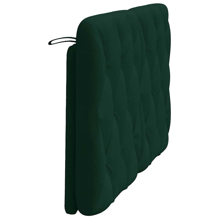 Pernă tăblie de pat, verde, 120 cm, catifea - WALTI WALTI