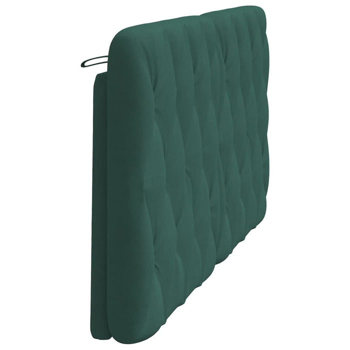 Pernă tăblie de pat, verde, 160 cm, catifea - WALTI WALTI