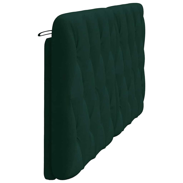 Pernă tăblie de pat, verde, 180 cm, catifea - WALTI WALTI
