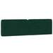 Pernă tăblie de pat, verde, 180 cm, catifea - WALTI WALTI