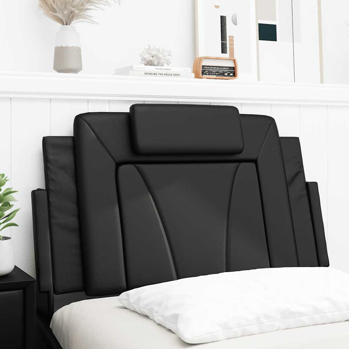 Pernă pentru tăblie pat, Viana, negru, 80 cm, piele artificială WALTI