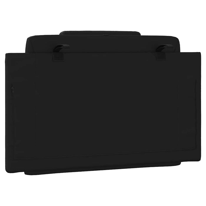 Pernă pentru tăblie pat, Viana, negru, 80 cm, piele artificială WALTI
