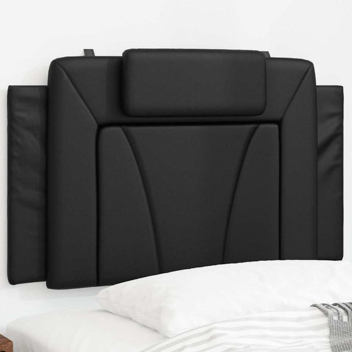 Pernă pentru tăblie pat, Viana, negru, 80 cm, piele artificială WALTI