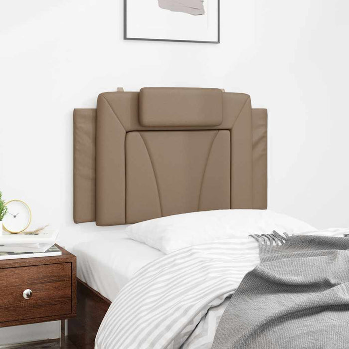 Pernă pentru tăblie pat, Viana, cappuccino, 80 cm, piele artificială WALTI