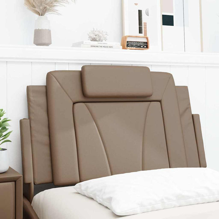 Pernă pentru tăblie pat, Viana, cappuccino, 80 cm, piele artificială WALTI