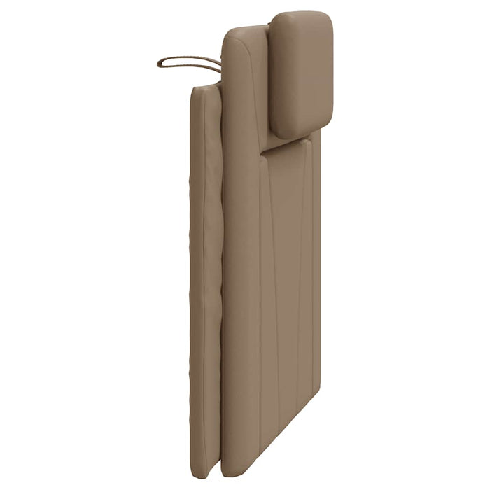 Pernă pentru tăblie pat, Viana, cappuccino, 80 cm, piele artificială WALTI