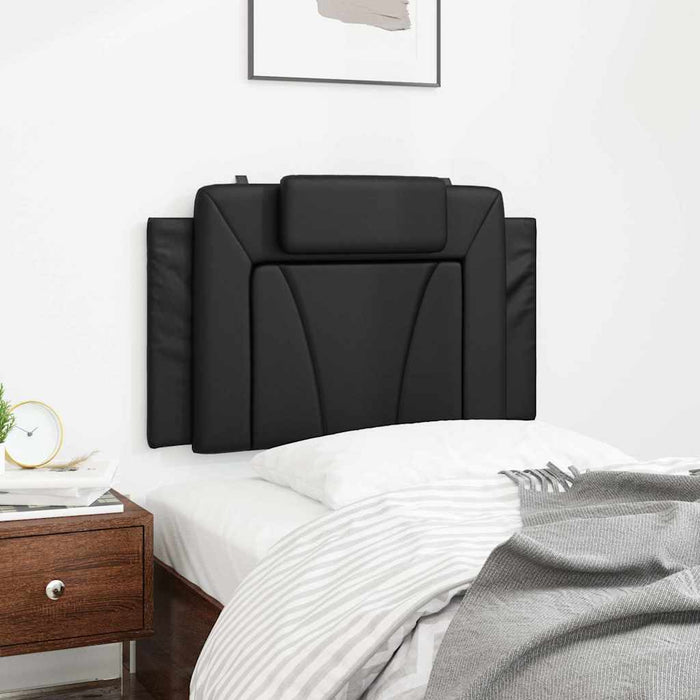 Pernă pentru tăblie pat, Viana, negru, 90 cm, piele artificială WALTI