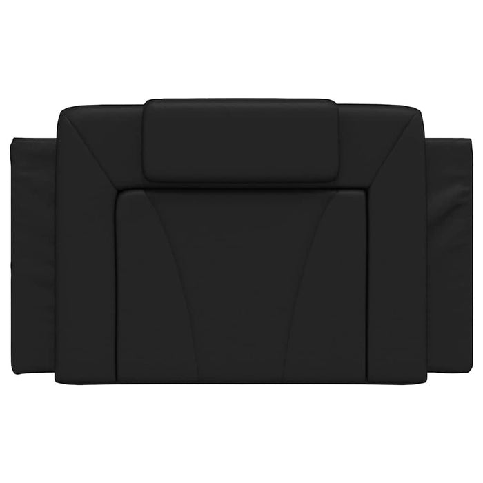 Pernă pentru tăblie pat, Viana, negru, 90 cm, piele artificială WALTI