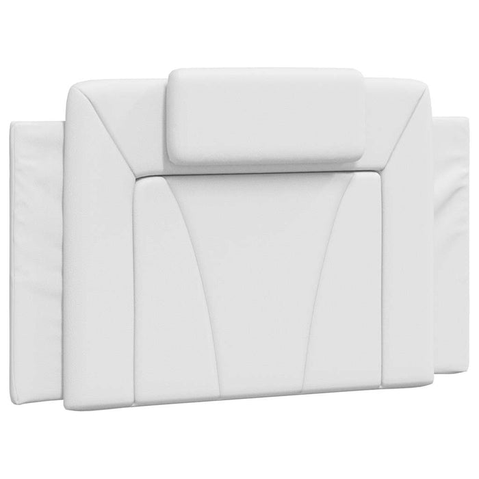 Pernă pentru tăblie pat, Viana, alb, 90 cm, piele artificială WALTI