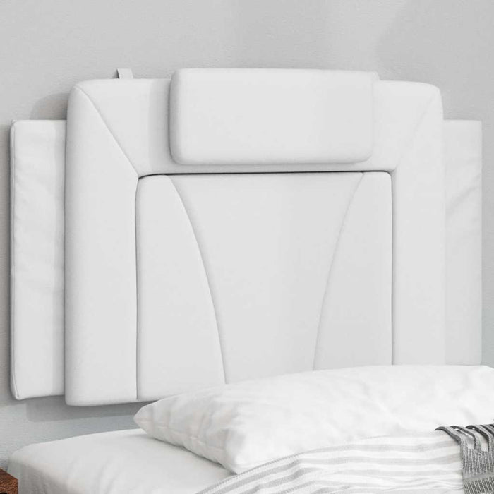 Pernă pentru tăblie pat, Viana, alb, 90 cm, piele artificială WALTI