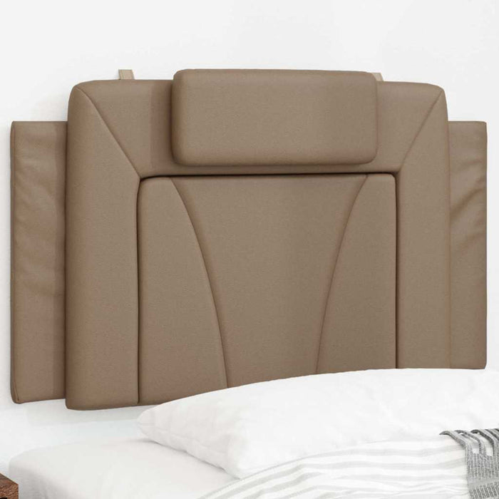 Pernă pentru tăblie pat, Viana, cappuccino, 90 cm, piele artificială - WALTI WALTI